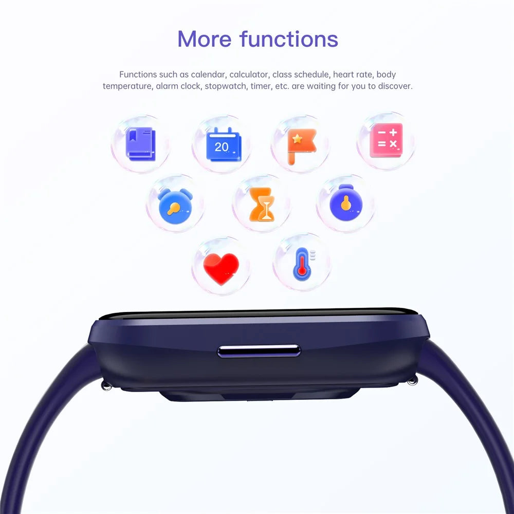 Wish 6 Children Smart Watch Health Monitor Interactive Fitness Tracker with Rewards Task Management - Pink - 7