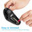 Y-10W Wireless USB Handheld Finger Trackball Mouse with Laser Pointer for Left / Right Hand (No Battery) - 4