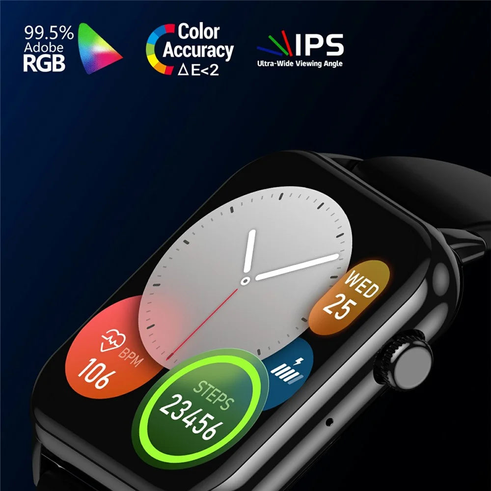 CY23 Bluetooth-compatible Call Smart Watch Heart Rate Sleep Health Monitoring Sports Watch - Black - 3