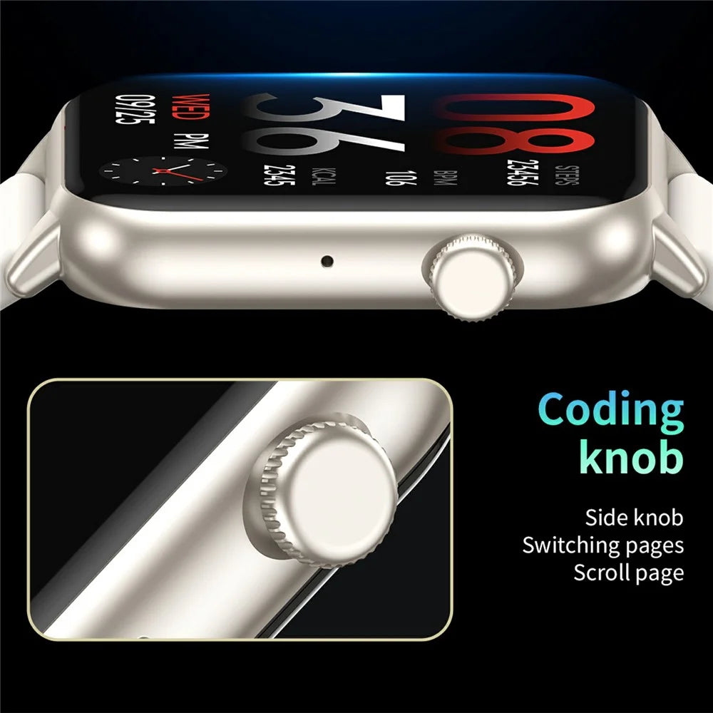 CY23 Bluetooth-compatible Call Smart Watch Heart Rate Sleep Health Monitoring Sports Watch - Black - 4