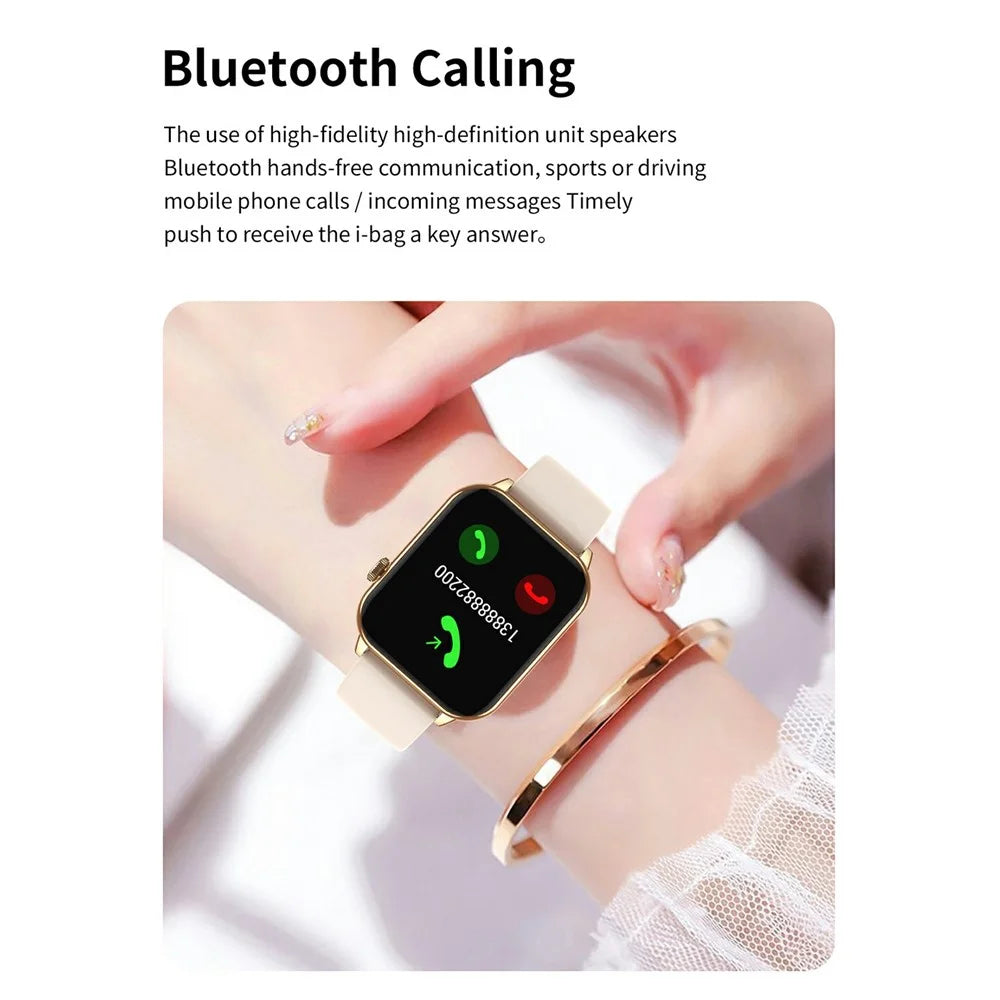 CY23 Bluetooth-compatible Call Smart Watch Heart Rate Sleep Health Monitoring Sports Watch - Black - 5