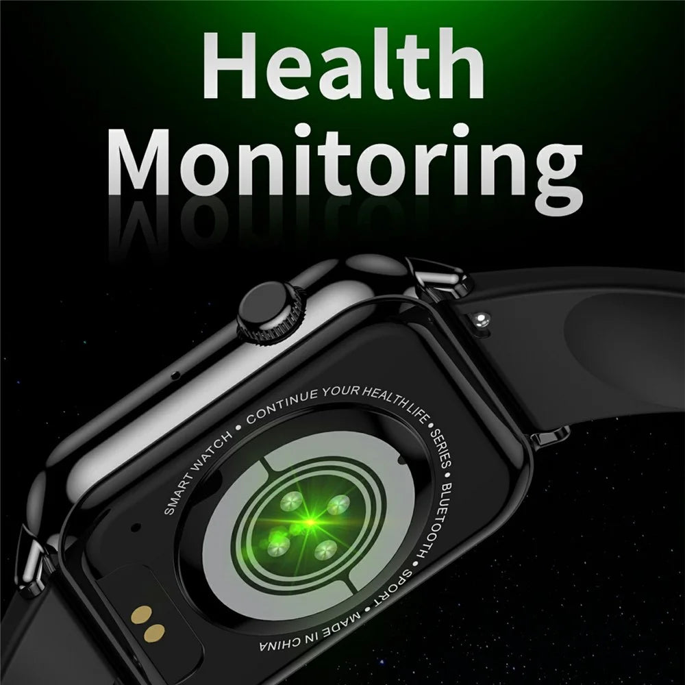 CY23 Bluetooth-compatible Call Smart Watch Heart Rate Sleep Health Monitoring Sports Watch - Black - 7