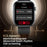 ET587 Bluetooth-compatible Call Sports Watch Body ECG Temperature Health Monitoring AMOLED Screen Smart Watch - Black - 6