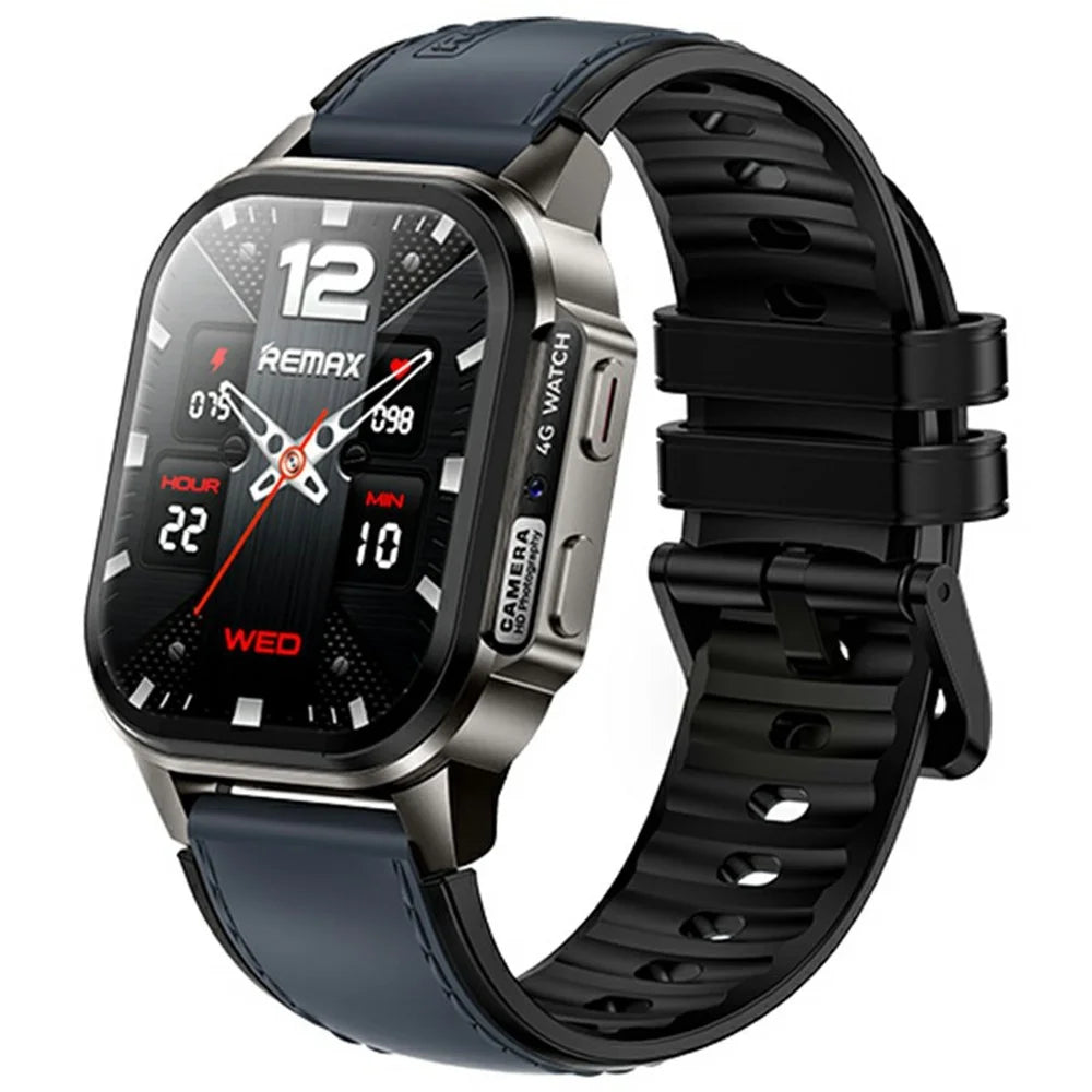 REMAX WATCH 19 4G Android Call Smart Watch GPS Navigation 2.13 Inch AMOLED Display Heart Rate Monitor - 1