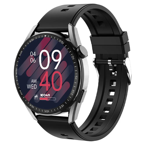 HX04Pro 1.43 Inch Smart Watch Bluetooth-compatible Call Health Monitoring Waterproof Wrist Watch - Black - 1