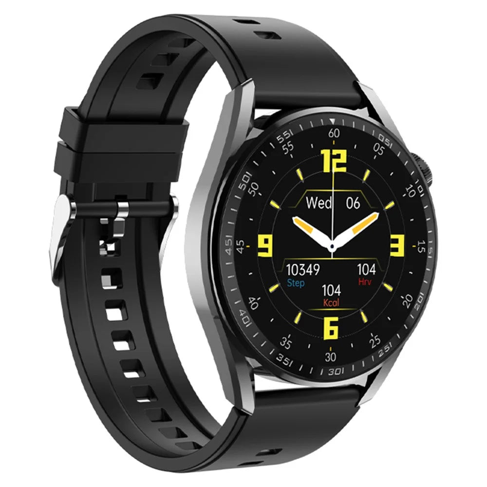 HX04Pro 1.43 Inch Smart Watch Bluetooth-compatible Call Health Monitoring Waterproof Wrist Watch - Black - 2