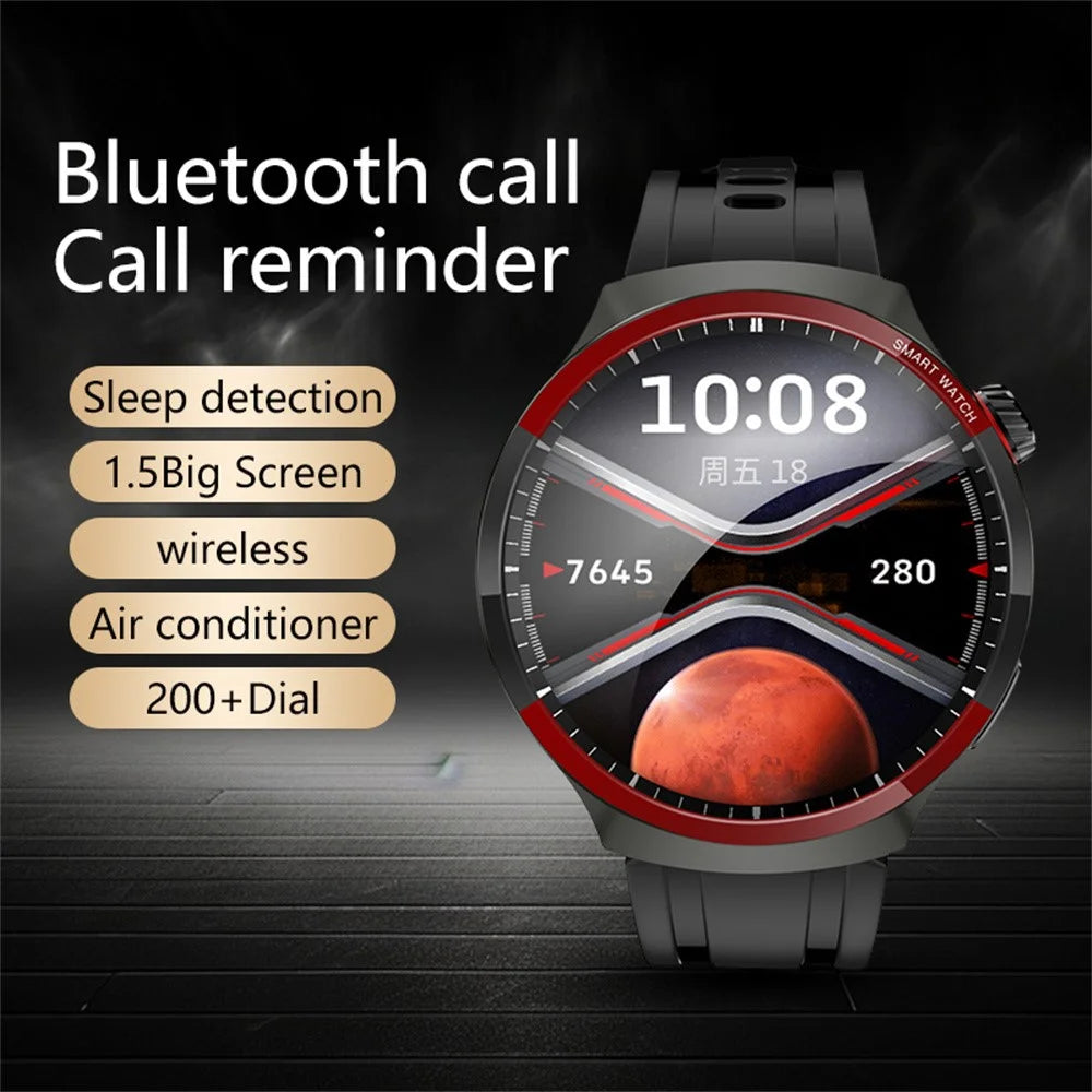 HX16 1.5 Inch Bluetooth-compatible Call Smart Watch Health Monitor Fitness Tracker Wrist Watch - 3