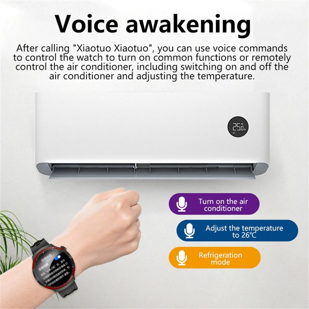 HX16 1.5 Inch Bluetooth-compatible Call Smart Watch Health Monitor Fitness Tracker Wrist Watch - 6