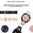 WEKOME WH-06 Smart Watch Zinc Alloy IP67 Waterproof Bluetooth-compatible HD Display Health Monitor Fitness Tracker - Silver - 5