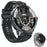 WEKOME WH-07 Smart Watch Zinc Alloy IP67 Waterproof Bluetooth-compatible 1.85 Inch HD Display Health Monitor with 2 Watch Straps - 1