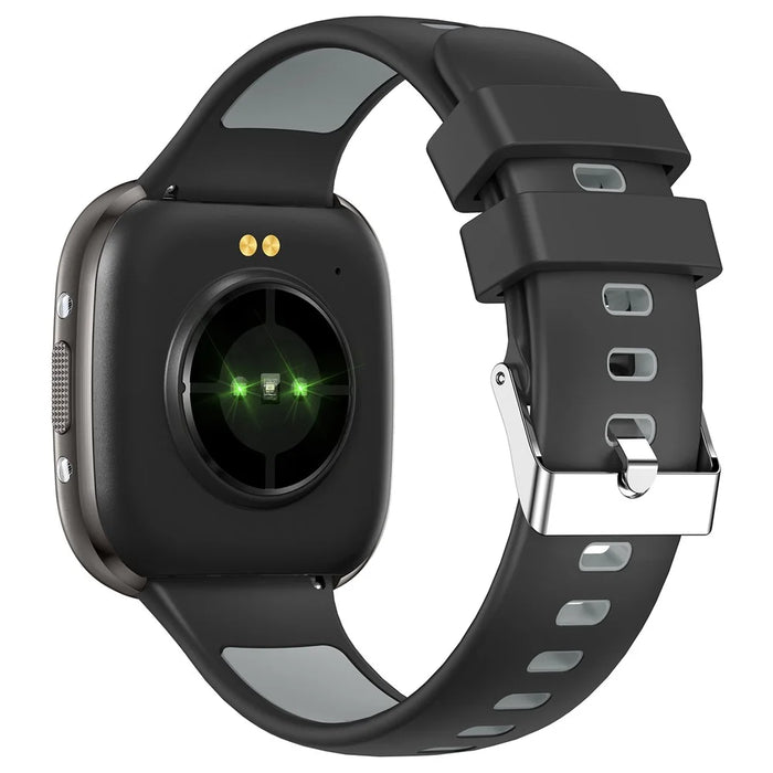 HT31 1.72 Inch IPS Screen Bluetooth-compatible Calling Smart Watch Health Monitor with UV Flashlight - Black - 2
