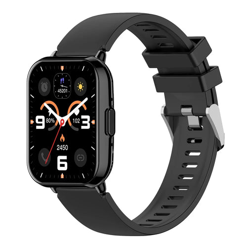 Z169 1.83 Inch Smart Watch Bluetooth-compatible Calling Heart Rate Sleep Monitor Multi Sports Tracker - Black - 1