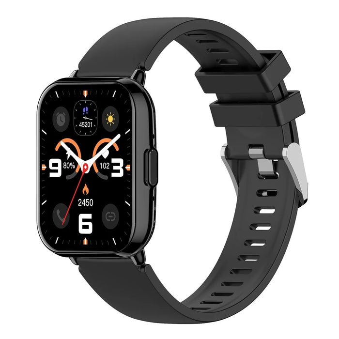 Z169 1.83 Inch Smart Watch Bluetooth-compatible Calling Heart Rate Sleep Monitor Multi Sports Tracker - Black - 1
