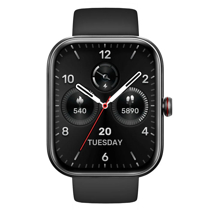 IDW20 1.91 Inch Smartwatch Bluetooth-compatible Calling Watch with Multi-Sport Modes  /  IP68 Waterproof  /  Alexa Voice Control - Black - 3