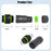 CN-038-CF M20 Locking IP68 Waterproof Type-C 10Gbps USB3.1 Female to USB-C Female Extension Adapter Coupler - 7