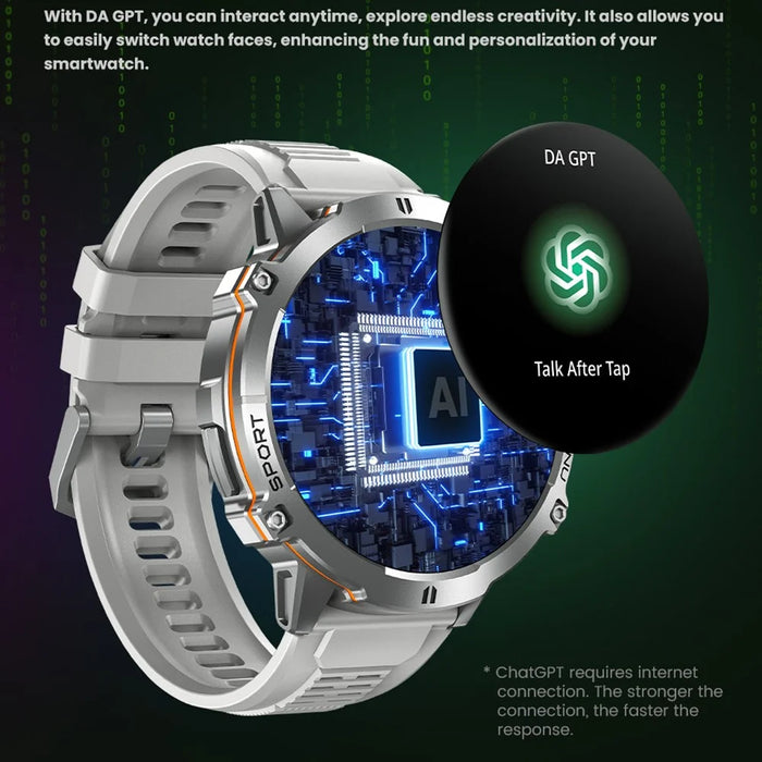 X3 Smart Watch Bluetooth-compatible Calling Heart Rate Blood Pressure Blood Oxygen Monitoring HD Large Screen Sport Watch - Black - 5