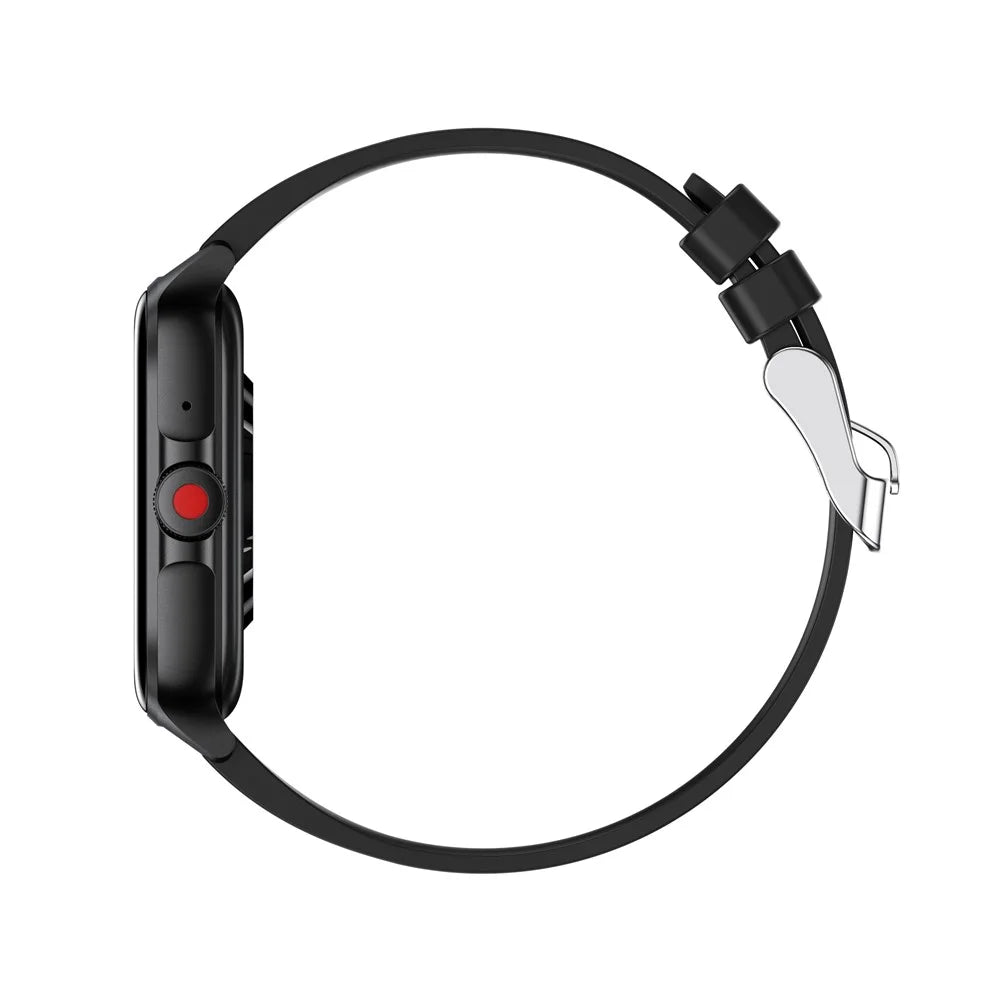 MX09 Smart Watch Bluetooth-compatible Calling Heart Rate Monitor 1.85 Inch HD Screen Fitness Tracker Watch - Black - 6