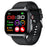 TK17 Silicone Strap 1.91 Inch Smart Watch Bluetooth-compatible Call ECG Health Monitor Waterproof Sports Pedometer Watch - Black - 1