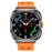 GT98 2 in 1 TWS Earphones 1.53 Inch HD Round Screen Waterproof Sport Smartwatch - Black+Orange - 5