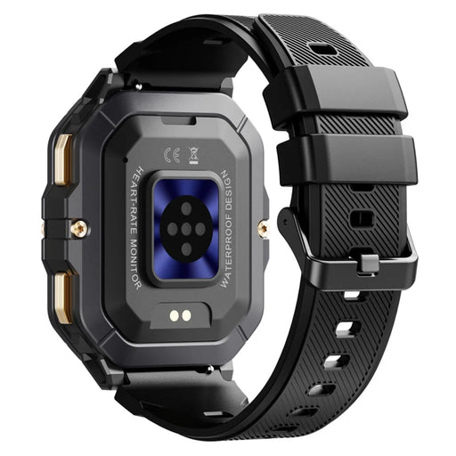 C28 2.02 Inch TFT Screen Outdoor Multifunction Sports Tracker Heart Rate Monitoring Smart Watch - Black - 2