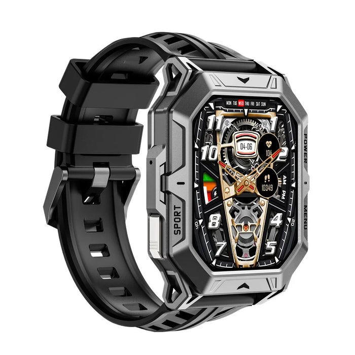 X1B Ultra-Long Standby Smart Sports Watch Fitness Tracker Heart Rate Monitor Waterproof Smart Bracelet - Black - 4