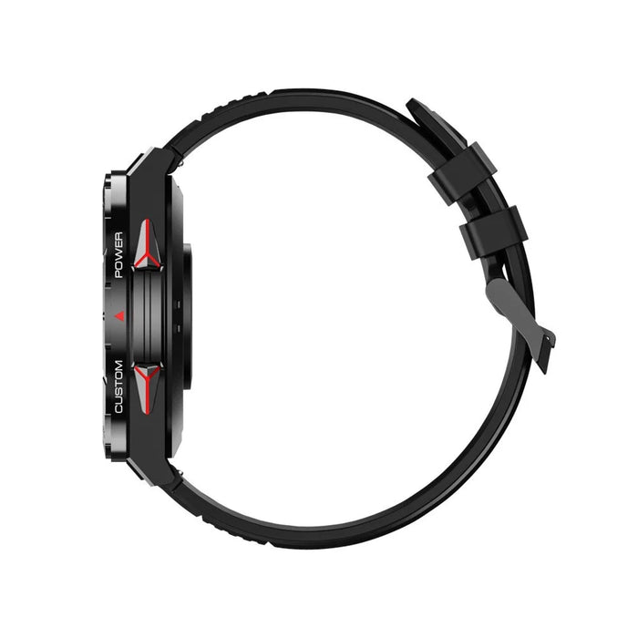 X2B Multifunction GPS Smart Watch 3 ATM Waterproof Compass Altitude Barometer Fitness Tracker - Black - 2