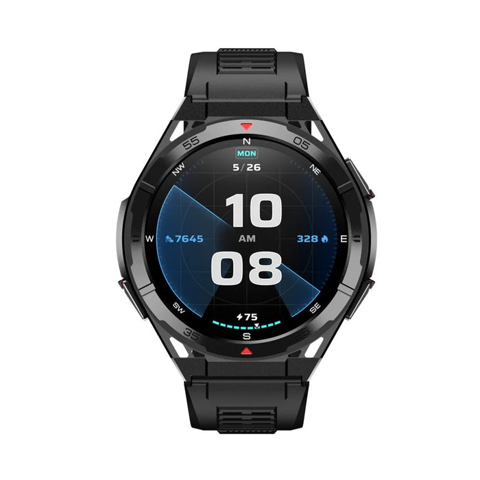X2B Multifunction GPS Smart Watch 3 ATM Waterproof Compass Altitude Barometer Fitness Tracker - Black - 4