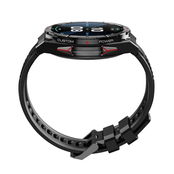 X2B Multifunction GPS Smart Watch 3 ATM Waterproof Compass Altitude Barometer Fitness Tracker - Black - 6
