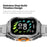 X5 GPS Sports Watch 1.96 Inch AMOLED Screen Heart Rate Monitor 5 ATM Waterproof Smart Watch - Grey - 7