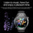 ET456 Leather Strap 1.56 Inch Round AMOLED Screen Smart Watch Bluetooth-Compatible Call ECG Health Monitor Sports Watch - Black - 4