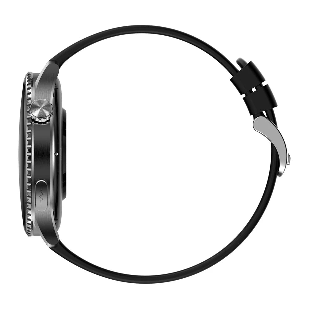 MT800 ECG Smart Watch 1.56 Inch AMOLED Curved Screen Bluetooth-Compatible Calling Heart Rate Monitor Watch - Black - 5