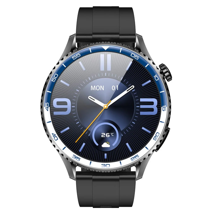 MT900 ECG Smart Watch 1.56 AMOLED Display Alipay Bluetooth-Compatible Calling Health Monitor Sport Watch - Black - 4
