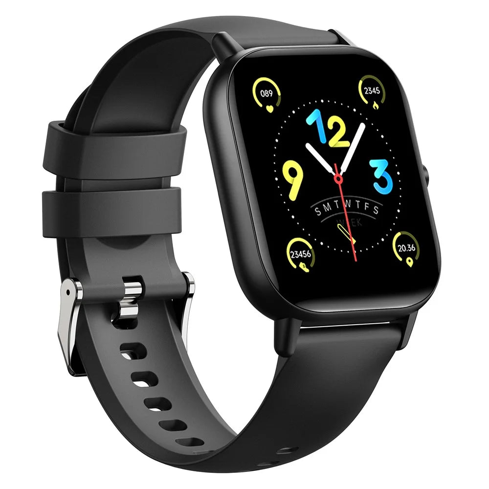 C23 Smart Watch 2.01 Inch HD Large Screen Health Monitor Sports Bluetooth-Compatible Smartwatch - Black - 4