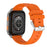 FW12 1.85 Inch Smart Watch Heart Rate Blood Oxygen Monitor Bluetooth-Compatible Call Health Tracker - Orange - 2