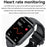 FW12 1.85 Inch Smart Watch Heart Rate Blood Oxygen Monitor Bluetooth-Compatible Call Health Tracker - Orange - 4