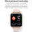 FW12 1.85 Inch Smart Watch Heart Rate Blood Oxygen Monitor Bluetooth-Compatible Call Health Tracker - Orange - 6