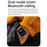 FW12 1.85 Inch Smart Watch Heart Rate Blood Oxygen Monitor Bluetooth-Compatible Call Health Tracker - Orange - 7