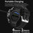 T98 2 In 1 Smart Watch with TWS Earbuds 1.43 Inch AMOLED Screen Bluetooth-Compatible Calling Wristwatch - Black - 7
