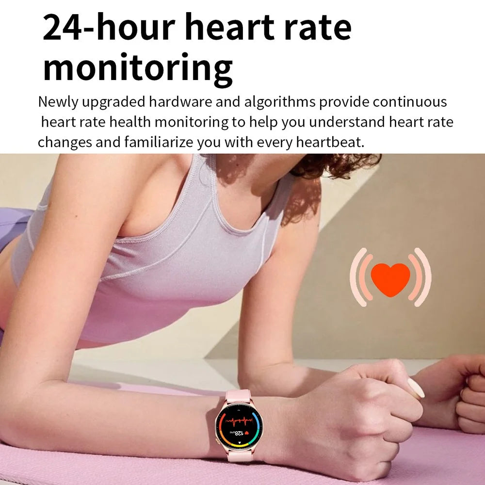 T98 Smart Watch with Built-In Earbuds AMOLED Round Screen Waterproof Bluetooth-Compatible Calling Watch - Gold - 7