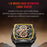 KT83 1.8 Inch Outdoor Smart Watch with Flashlight Health Monitor Bluetooth-Compatible Calling Wristwatch - Black  /  White - 6