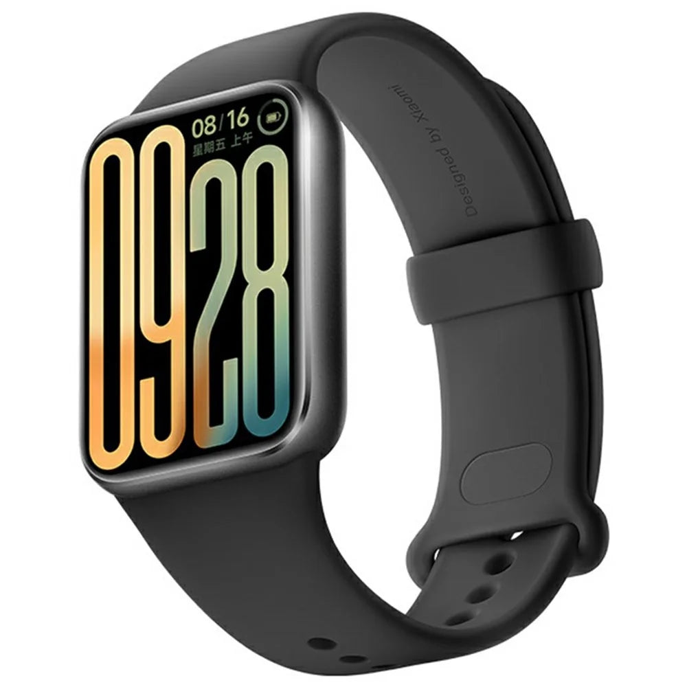 XIAOMI M2401B1 Smart Band 9 Pro 1.74 Inch AMOLED Screen Fitness Tracker Heart Rate Monitor Watch with TPU Strap (Chinese Version) - Black - 1