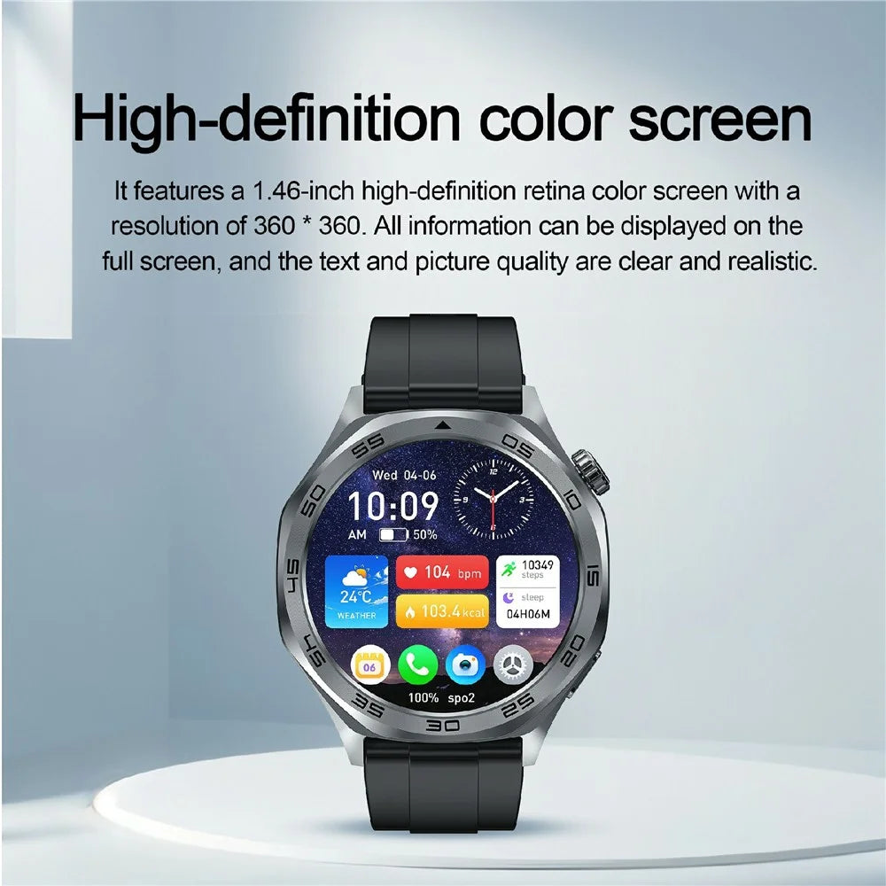 AK83 TPU Strap Smart Watch Bluetooth-Compatible Call Heart Rate Blood Pressure Monitor Sports Watch - Black - 3