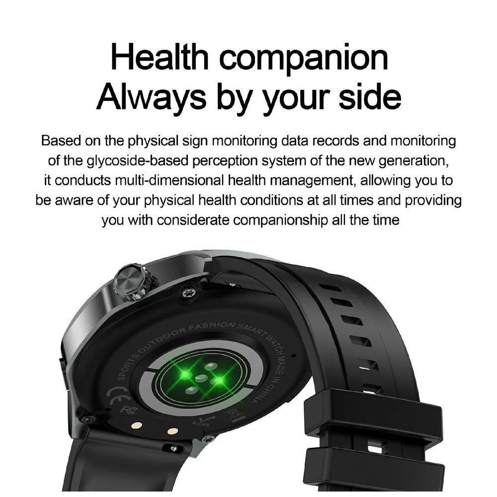 AK83 TPU Strap Smart Watch Bluetooth-Compatible Call Heart Rate Blood Pressure Monitor Sports Watch - Black - 7
