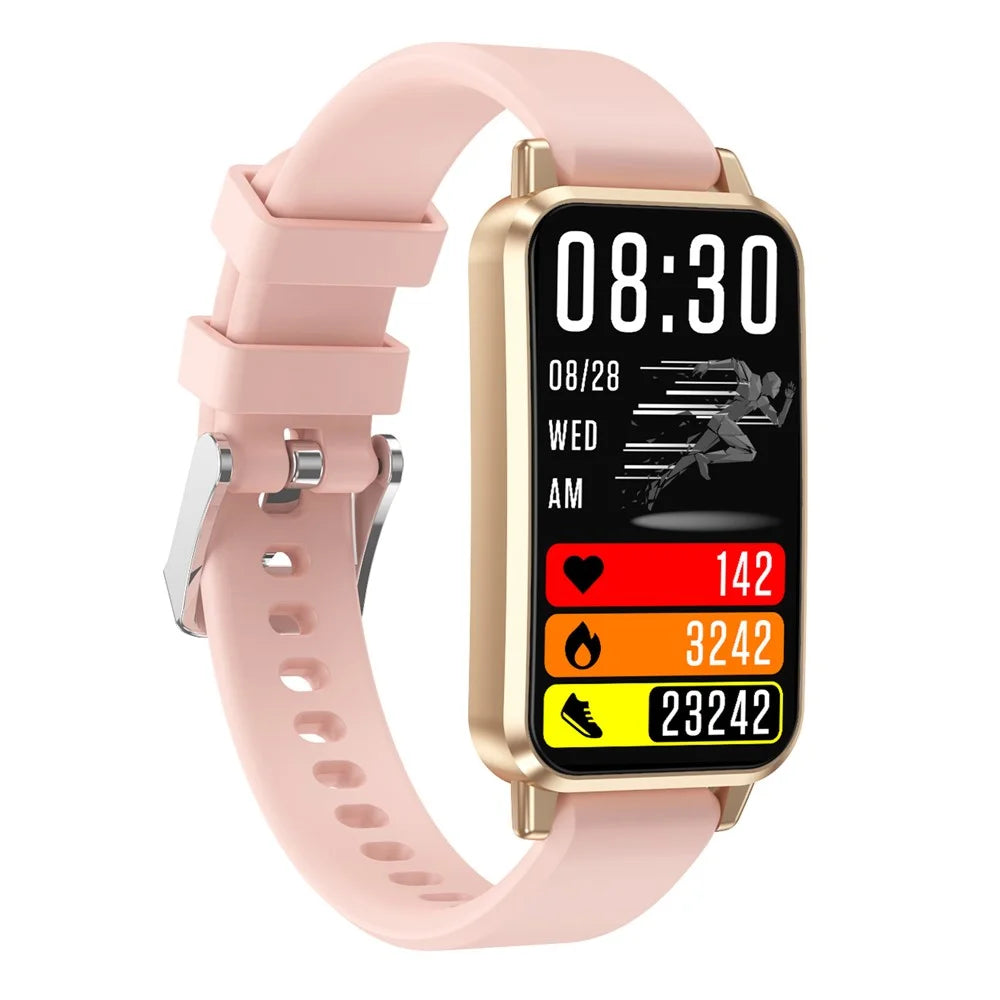 CY33 Smart Bracelet 1.47 Inch Full Touch IPS Screen Health Monitor Call Reminder Waterproof Smart Wristband - Gold - 3