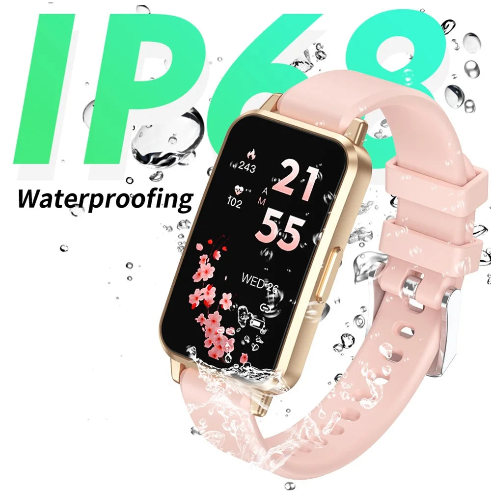 CY33 Smart Bracelet 1.47 Inch Full Touch IPS Screen Health Monitor Call Reminder Waterproof Smart Wristband - Gold - 6