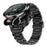 D13 Steel Strap Smart Watch with Bluetooth-Compatible Earbuds 2 in 1 Fitness Tracker Touchscreen Smartwatch - Black - 1