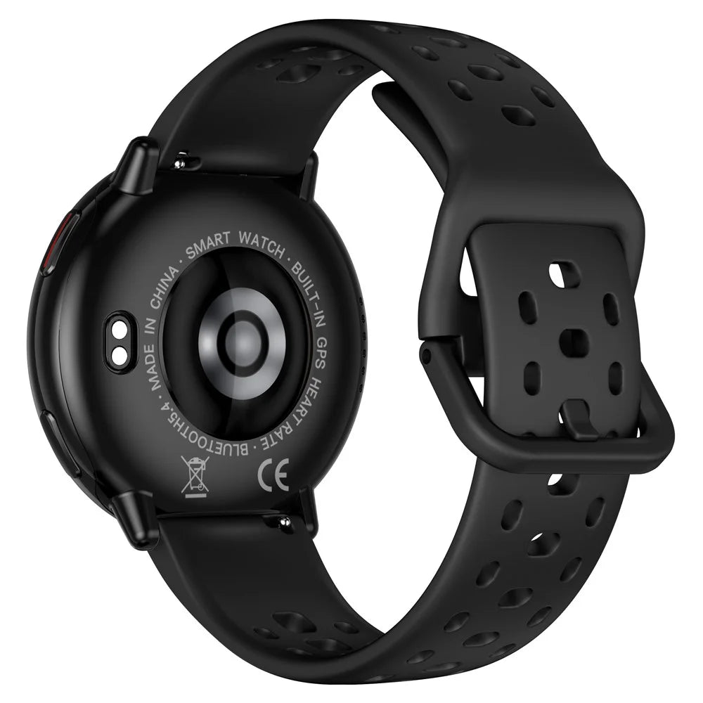 HD21 Women GPS Smartwatch Fitness Tracker Outdoor Sports Waterproof Compass Altimeter Barometer Watch - Black - 3