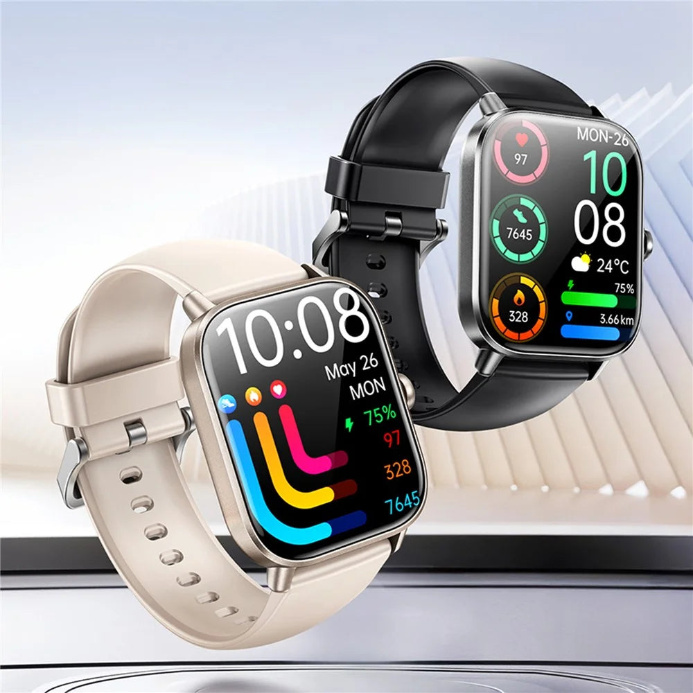 REMAX WATCH 20 Smart Watch Bluetooth-Compatible Calling IP68 Waterproof Heart Rate Monitor 100+ Sport Modes - Black - 2