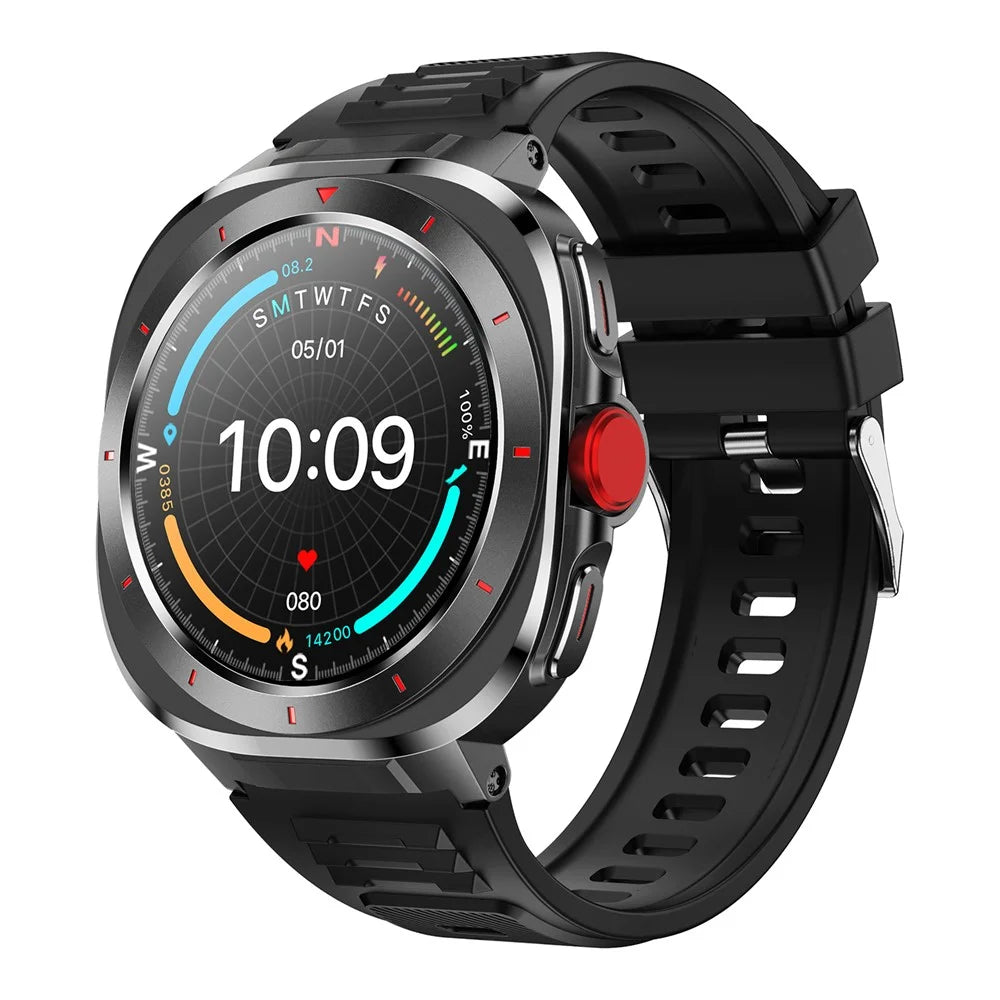 GE33 1.39 Inch Smart Watch Bluetooth-Compatible Call Health Monitor Sports Tracker Wrist Watch - 1
