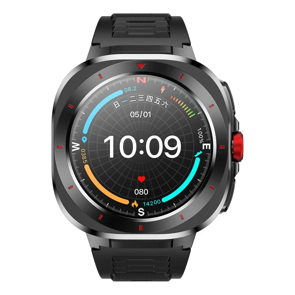 GE33 1.39 Inch Smart Watch Bluetooth-Compatible Call Health Monitor Sports Tracker Wrist Watch - 3